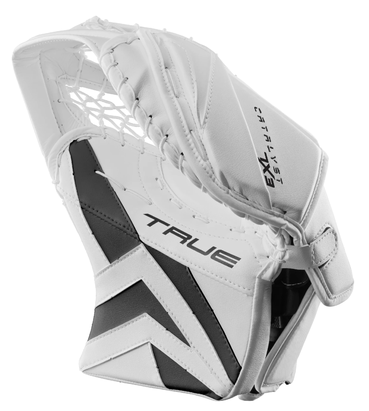 True Hockey True Catalyst 7X3 Intermediate Goalie Catcher 4 True Hockey True Catalyst 7X3 Intermediate Goalie Catcher - Image 4