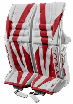 True Hockey True Catalyst 7X3 Intermediate Goalie Pads 9 True Hockey True Catalyst 7X3 Intermediate Goalie Pads -True Hockey 2023 Hockey Catalyst GoaliePads 7X3 WhiteRed 2
