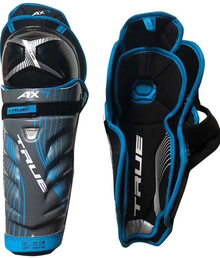 True Hockey True AX7 Senior Shin Guards 1 True Hockey True AX7 Senior Shin Guards