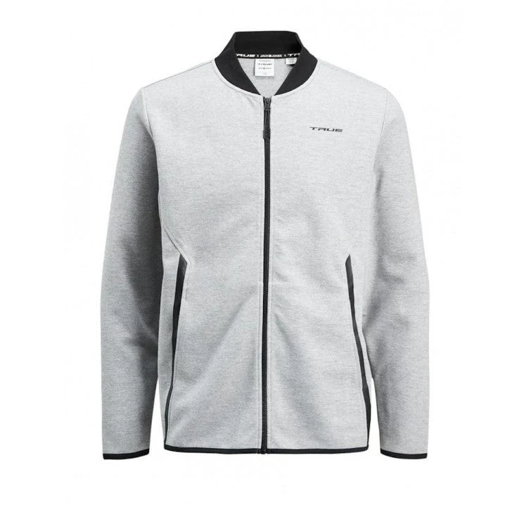 True Hockey X Jack & Jones Rub Sweat Zip Baseball 3 True Hockey X Jack & Jones Rub Sweat Zip Baseball - Image 3